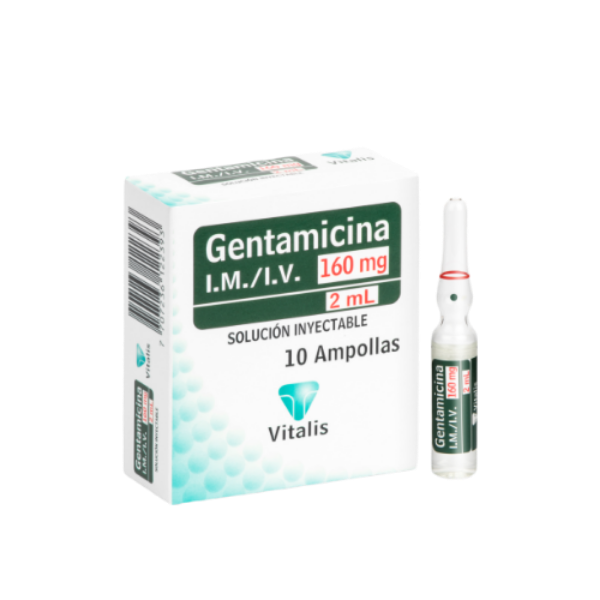 Imagen de GENTAMICINA 160 /2ml *10 AMP