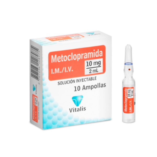 Imagen de METOCLOPRAMIDA 10Mg/2Ml*10 Amp