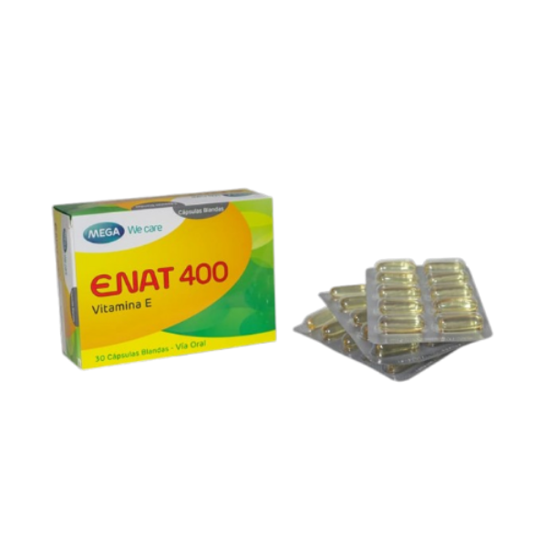 Imagen de ENAT 400 VITAMINA E CAPS