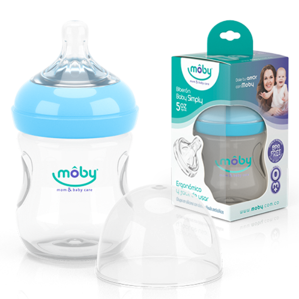 Imagen de BIBERON BABY SIMPLY 5oz Anticolico