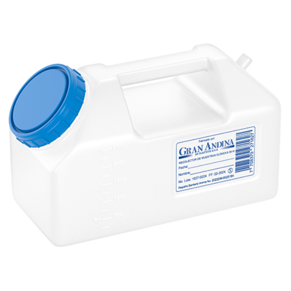 Imagen de FRASCO MUESTRA DE ORINA 24 HORAS