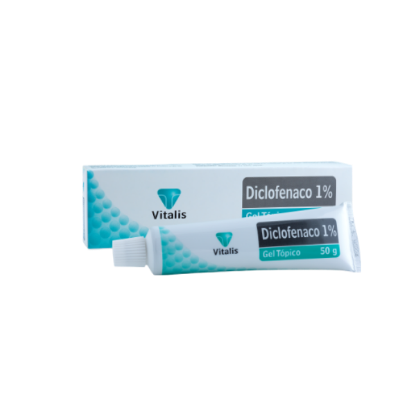 Imagen de DICLOFENACO 1% GEL*50 GR VITALIS