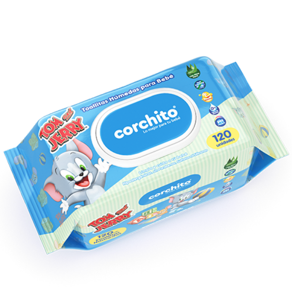 Imagen de TOALLITAS HUMEDAS*120 UNDS