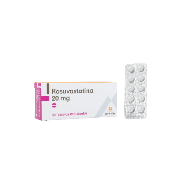 Imagen de ROSUVASTATINA 20 MG*30 TAB