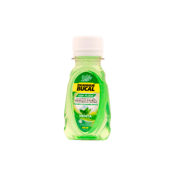 Imagen de ENJUAGUE CON FLUOR MENTA*60 ML