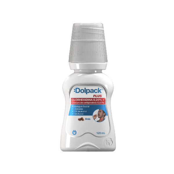 Imagen de ENJUAGUE BUCAL CLORDHEX 120ML Economico Dolpack