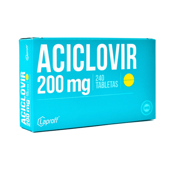 Imagen de ACICLOVIR 200MG*240TAB