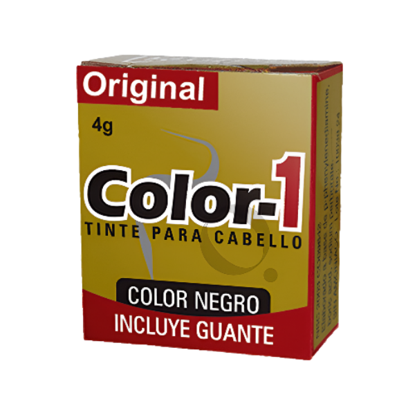 Imagen de TINTE PARA CABELLO PASTILLAS COLOR NEGRO