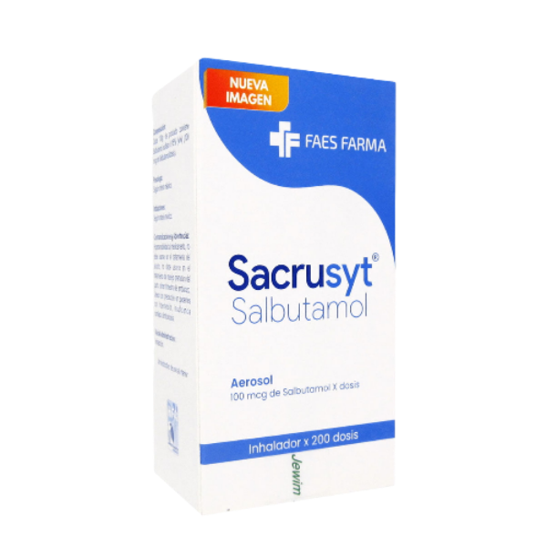 Imagen de SACRUSYT 100Mcg INH * 200 DOSIS