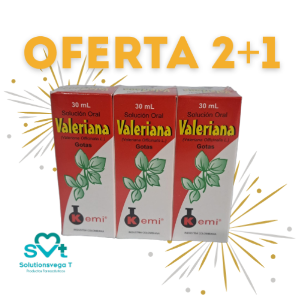 Imagen de OFERTA VALERIANA 2+1*30ML