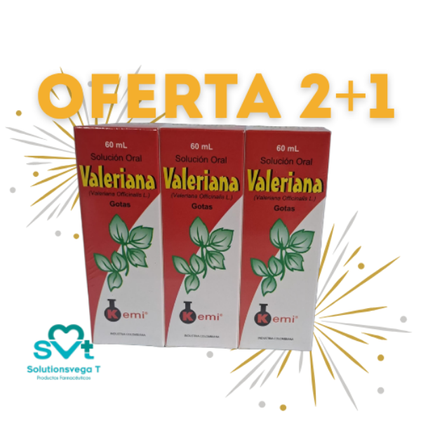 Imagen de OFERTA VALERIANA 2+1*60ML