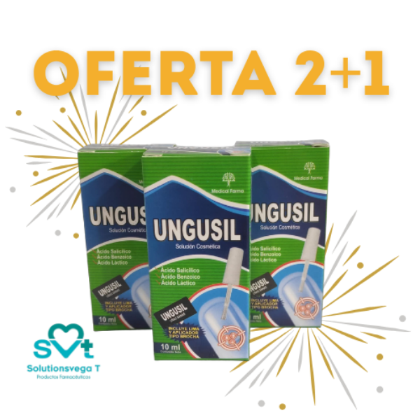 Imagen de OFERTA UNGUSIL 2+1 *10 ML