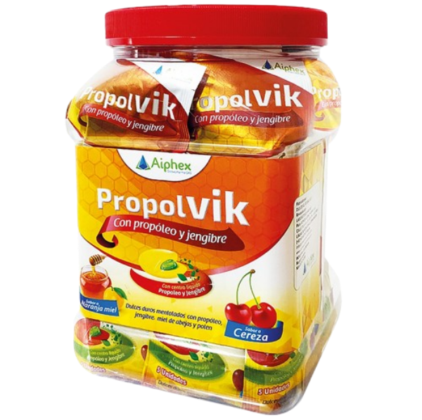 Imagen de BOMBONERA PROPOLVIK CEREZA*40 SOBRES