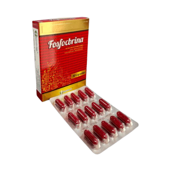 Imagen de FOSFOCBRINA CJ *30 CAP