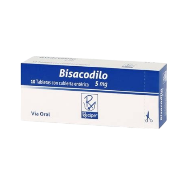 Imagen de BISACODILO 5 MG *10 TABLETAS