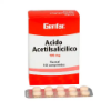 Imagen de ACIDO ACETILSALICILICO 100 MG *100 TABLETAS