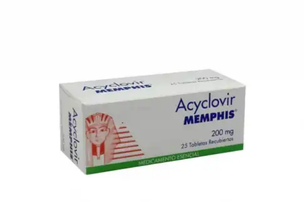 Imagen de ACYCLOVIR 200MG CJA*25TAB