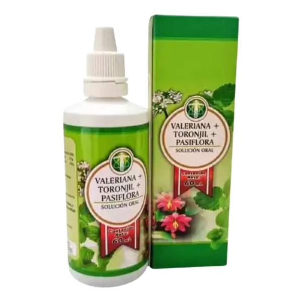 Imagen de VALERIANA+TRONJIL+PASIFLORA FCO*60 ML