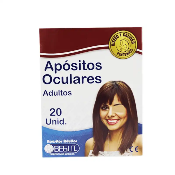 Imagen de APOSITOS OCULARES ADULTO CJ*20 UND