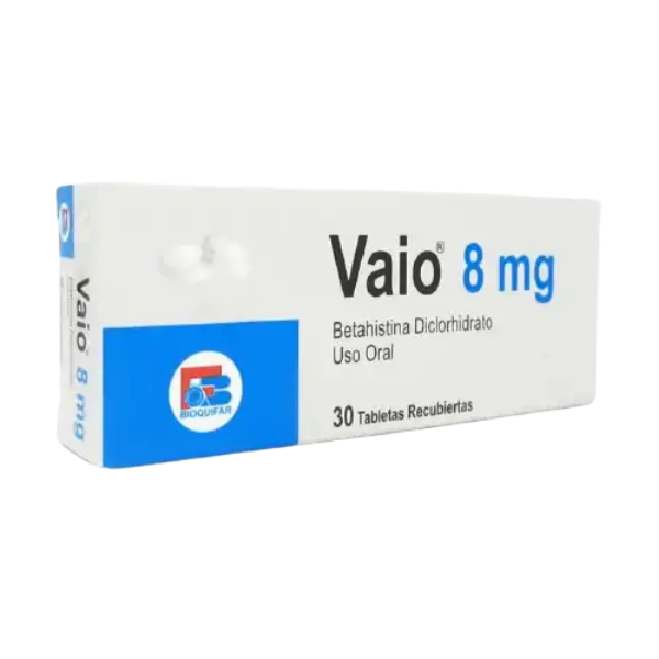 Imagen de VAIO 8 MG TABLETAS CAJA*30