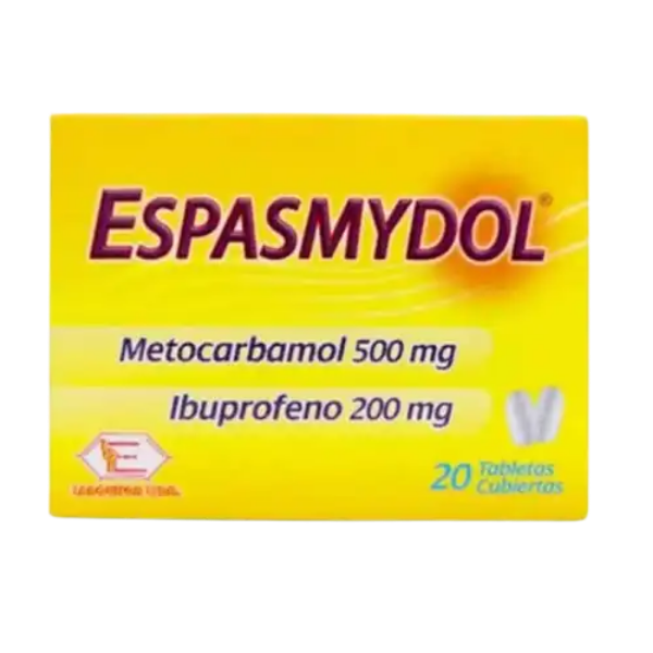 Imagen de ESPASMYDOL *20 TAB REC