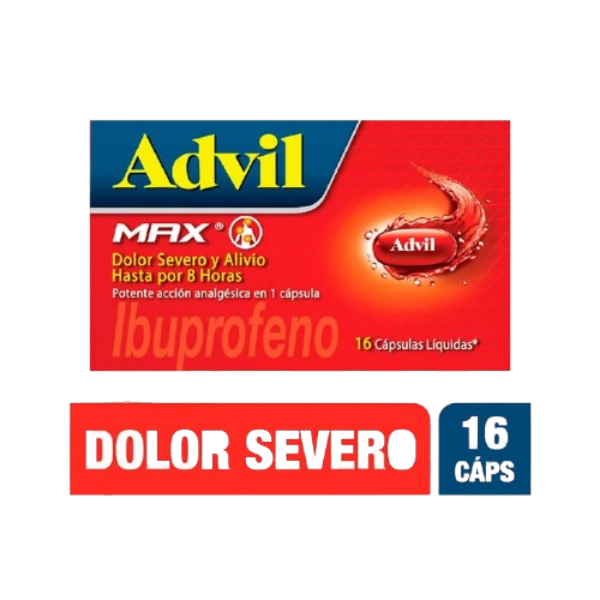 Imagen de ADVIL MAX*16 CAP
