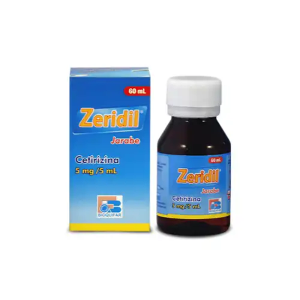 Imagen de ZERIDIL 5MG/5ML SUSP (CETIRIZINA) FRASCO*60ML