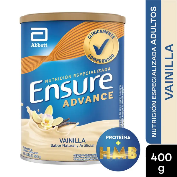 Imagen de ENSURE ADVANCE VAINILLA LAT *400 GR