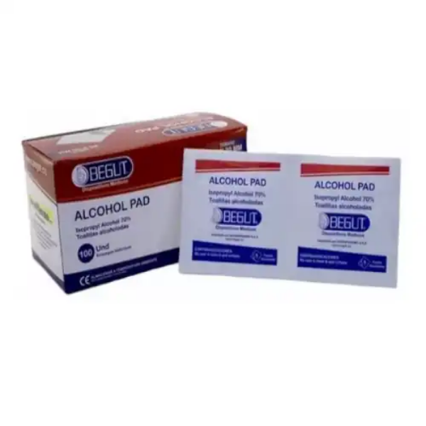 Imagen de TOALLITAS ALCOHOLADAS CJ*100UND