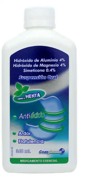 Imagen de HIDROXIDO DE ALUMINIO FRASCO*360 ML
