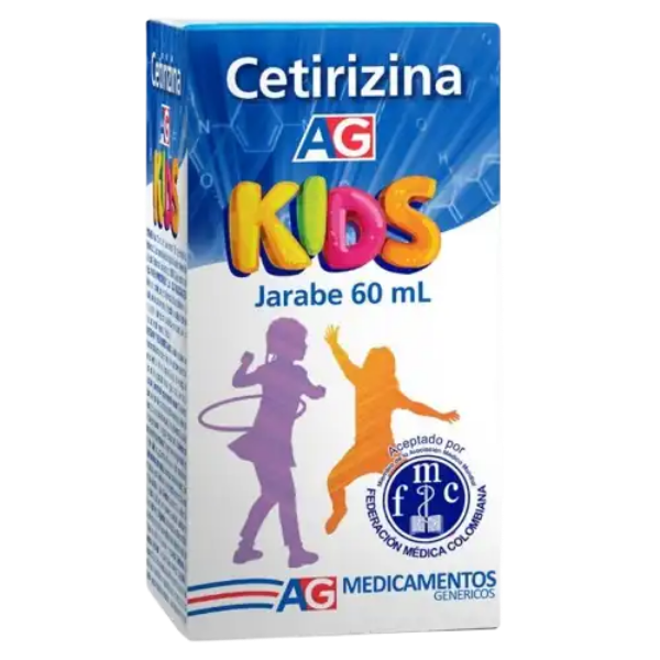 Imagen de CETIRIZINA KIDS 100MG JBE*60ML