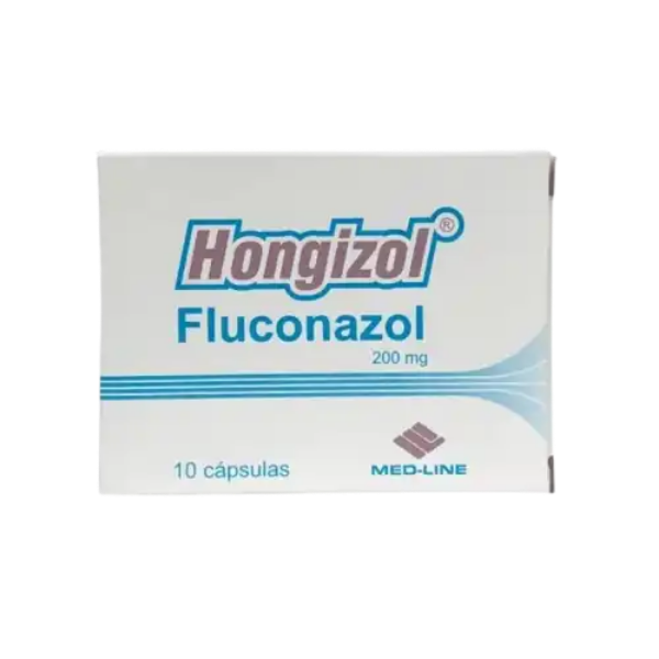 Imagen de HONGIZOL (FLUCONAZOL) 200 MG *10 CAP