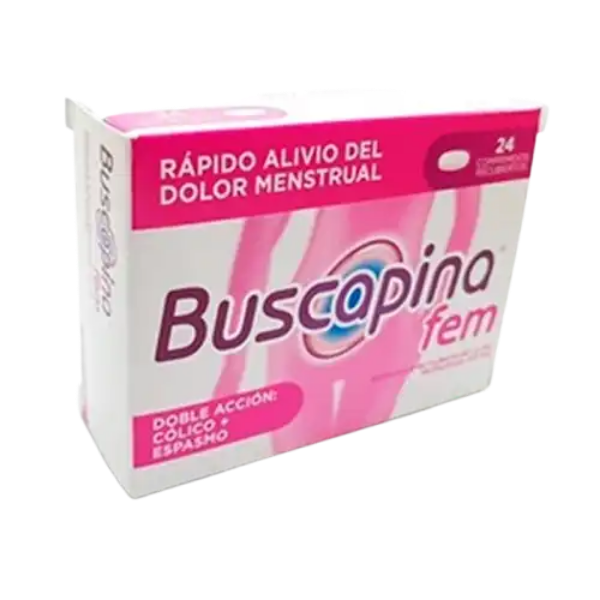 Imagen de BUSCAPINA FEM CJ*24 COMPRIMIDOS