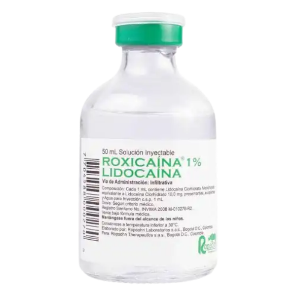 Imagen de ROXICAINA 1% SIMPLE VERDE*50 ML