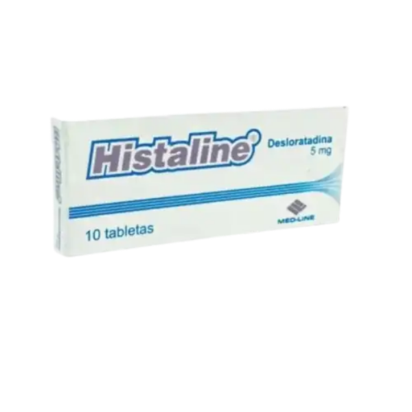 Imagen de HISTALINE (DESLORATADINA) 5 MG *10 TAB