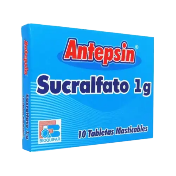 Imagen de ANTEPSIN SUCRALFATO 1GR *10 TAB