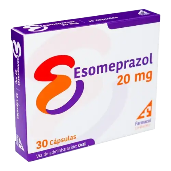 Imagen de ESOMEPRAZOL 20 MG *30 CAP