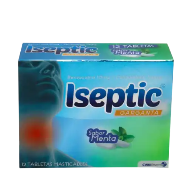 Imagen de ISEPTIC MENTA *12 TAB