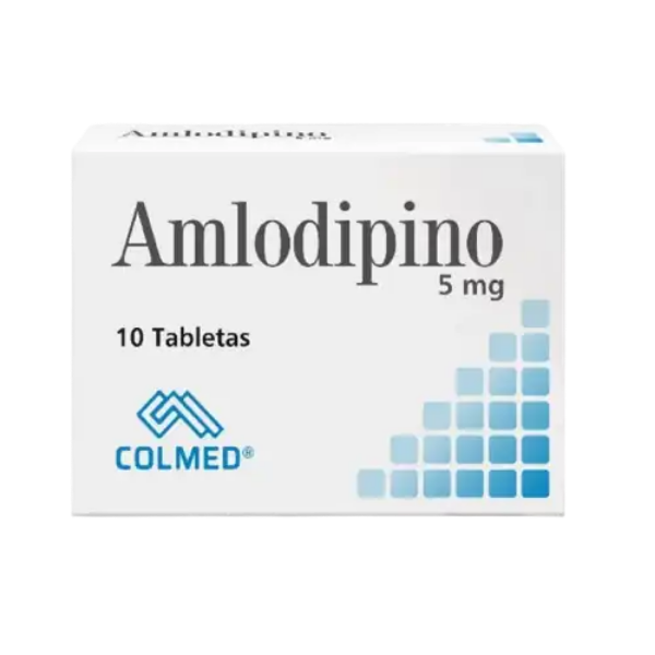 Imagen de AMLODIPINO 5MG CJ*10 TAB