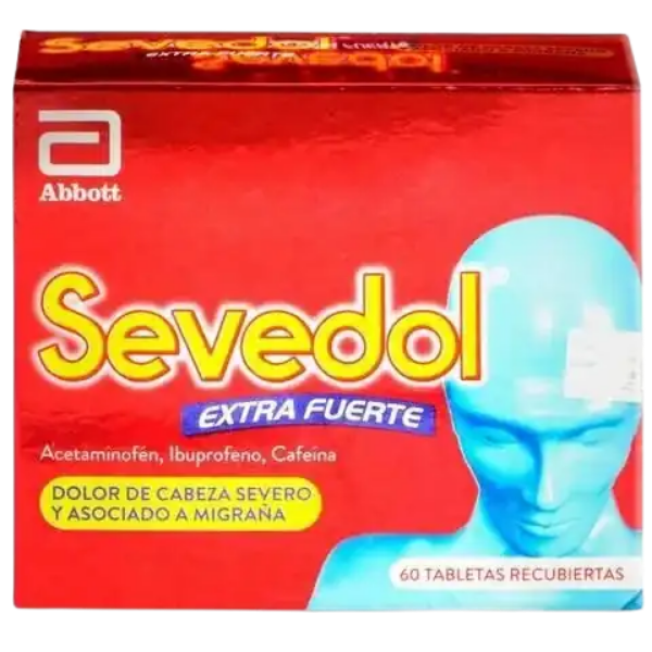 Imagen de SEVEDOL EXTRA FUERTE Cj*60TBS
