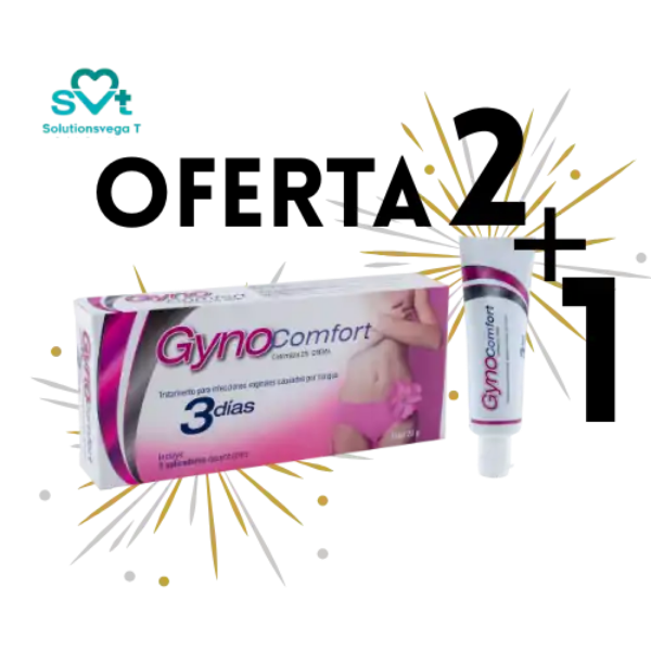 Imagen de GYNOCOMFORT 2%*20Gr 2+1