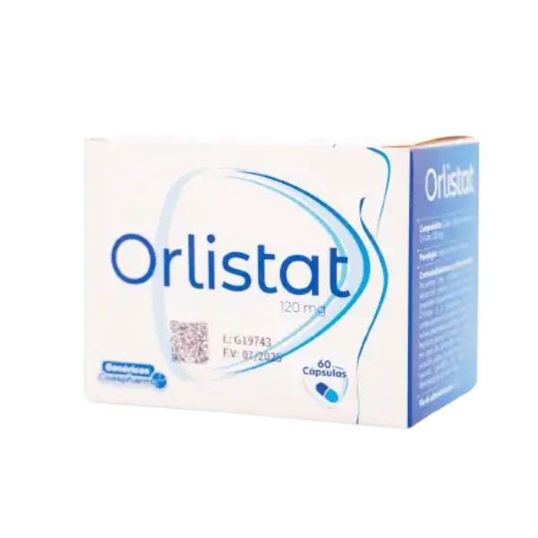 Imagen de ORLISTAT*120 MG *60 CAP