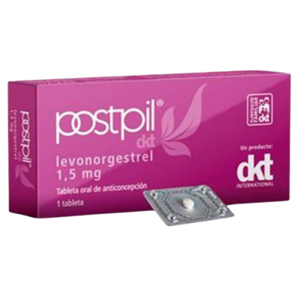 Imagen de POSTPIL LEVONORGESTREL 1,5 MG *1 TAB
