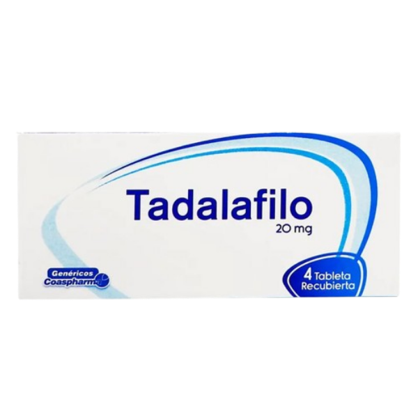 Imagen de TADALAFILO 20 MG *4 TAB