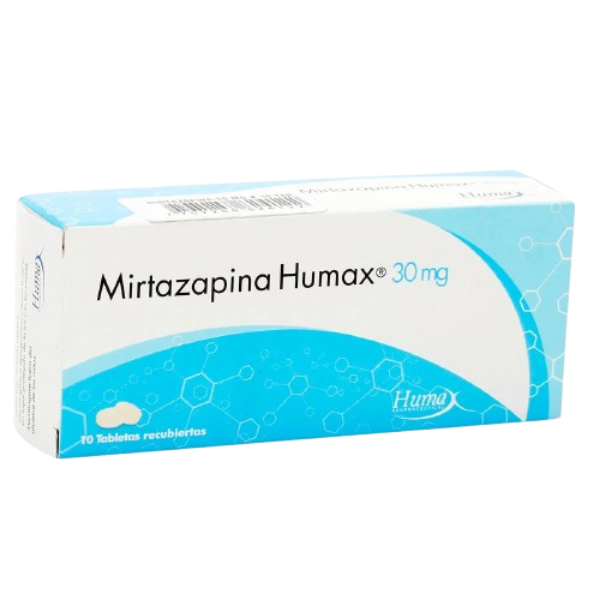 Imagen de MIRTAZAPINA*30MG*10TAB