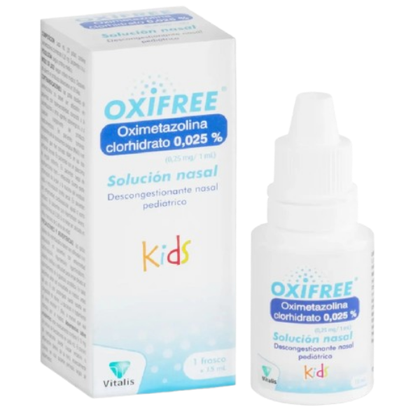 Imagen de OXIFREE KIDS (oximetazolina)0.025%*15ML
