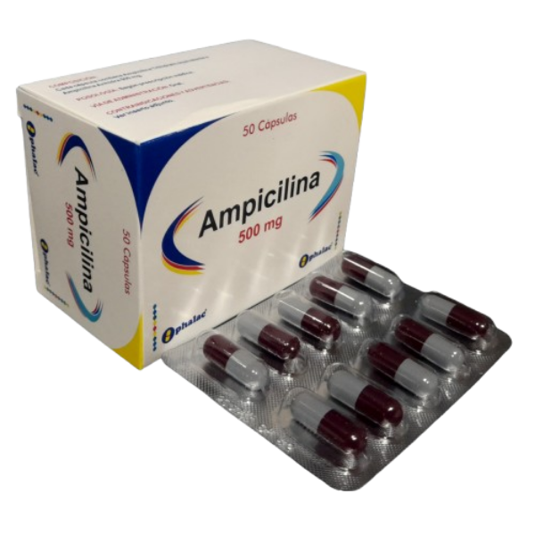 Imagen de AMPICILINA 500MG*30CAP