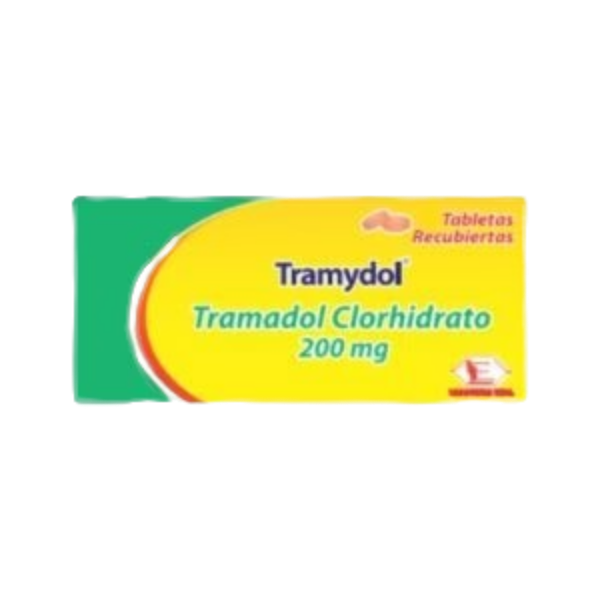 Imagen de TRAMYDOL(TRAMADOL CLORHIDRATO) 200 MG *30 TAB