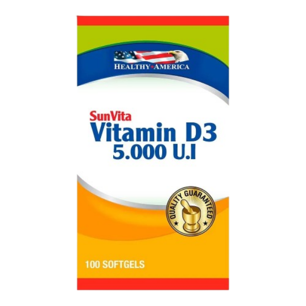 Imagen de VITAMINA D3(5,000 U.I)* 100 SOFTGELS