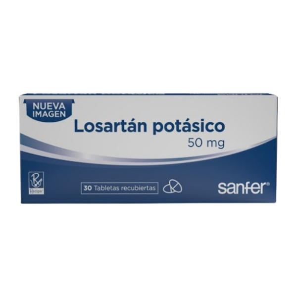 Imagen de LOSARTAN POTASICO 50MG*30TAB